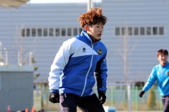 이정빈, 인천 선수들이 뽑은 최고의 기대주