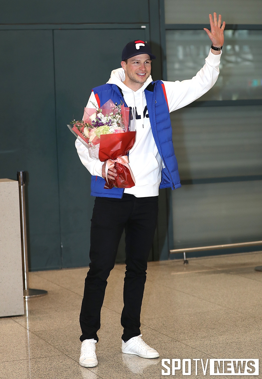 [포토S] 스벤 크라머, '한국 찾아 기뻐요!'