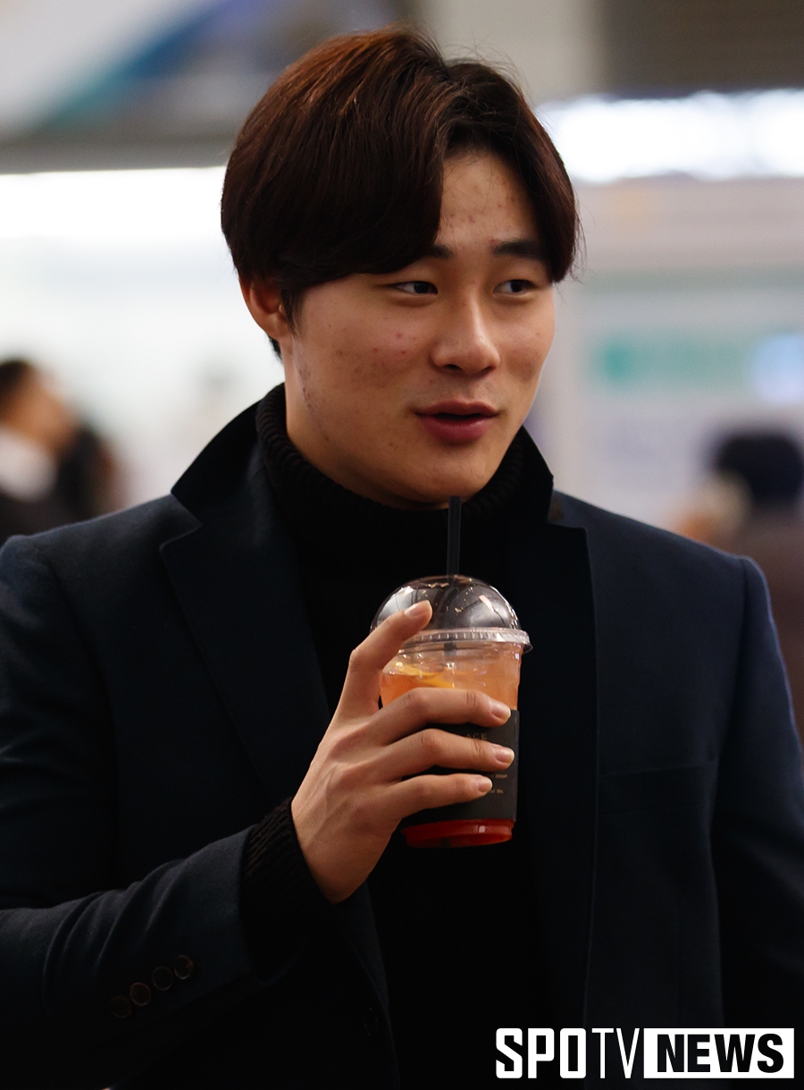 [포토S] 인터뷰 하는 김하성