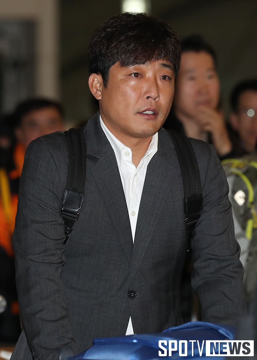 [포토S] 조동화, '전지훈련 떠나요'