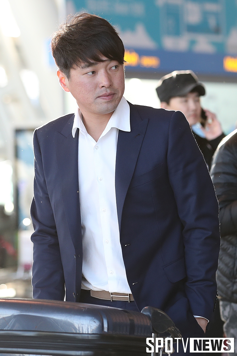 [포토S] 임훈, 카리스마 출국길