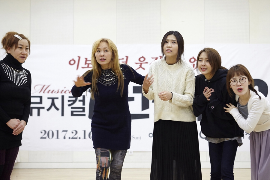 뮤지컬 '넌센스2' D-10, 박해미 조혜련 박슬기 김예원 이미쉘 송주희 '비지땀'