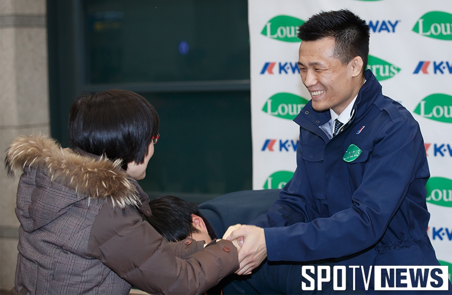 [포토S] 정찬성, '응원 감사합니다'