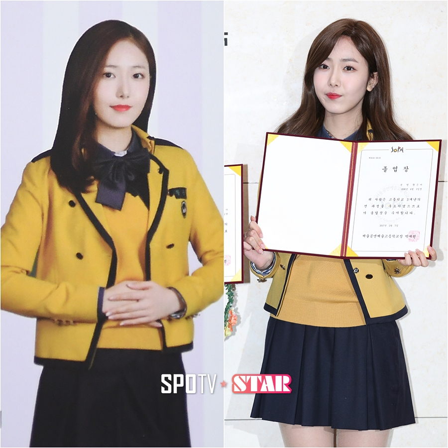 [포토S] 여자친구 신비, '졸업사진도 예쁘죠?'