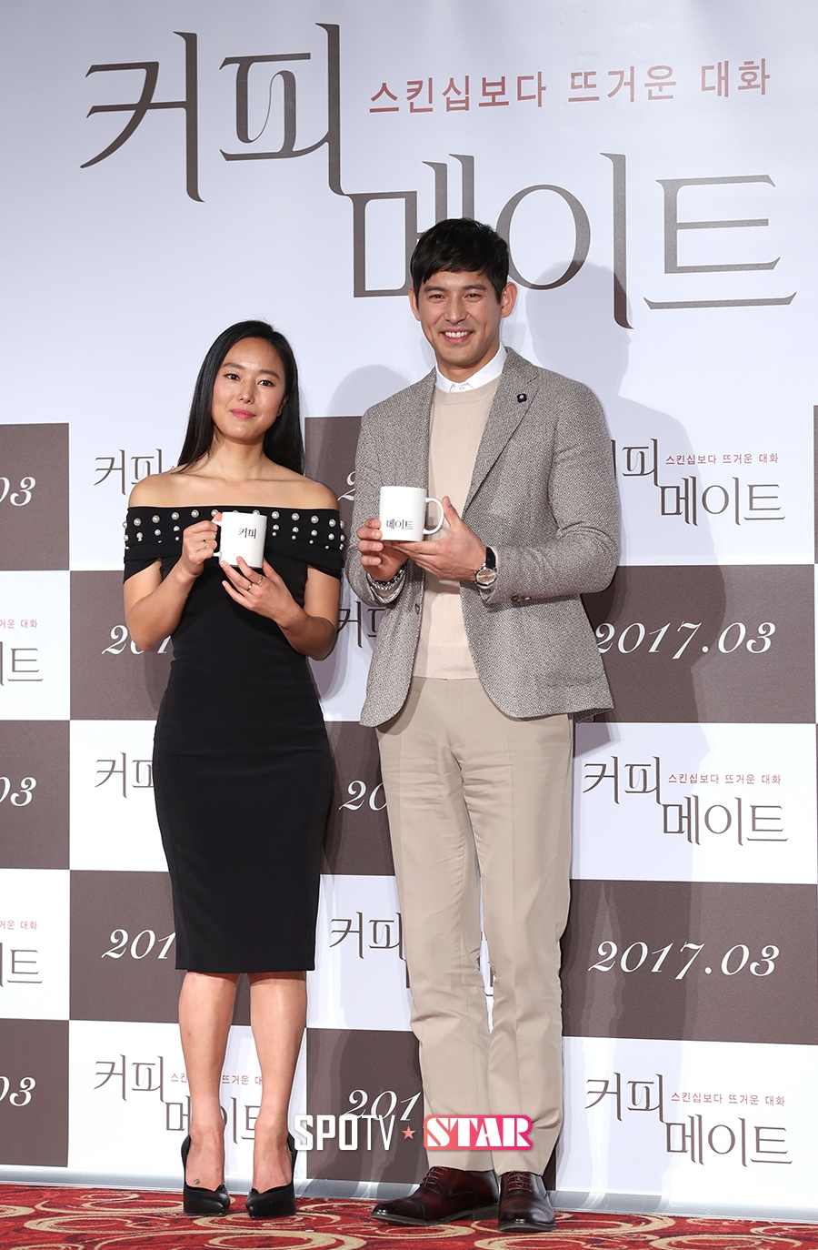 [포토S] 오지호-윤진서, 영화 '커피메이트'의 주역들