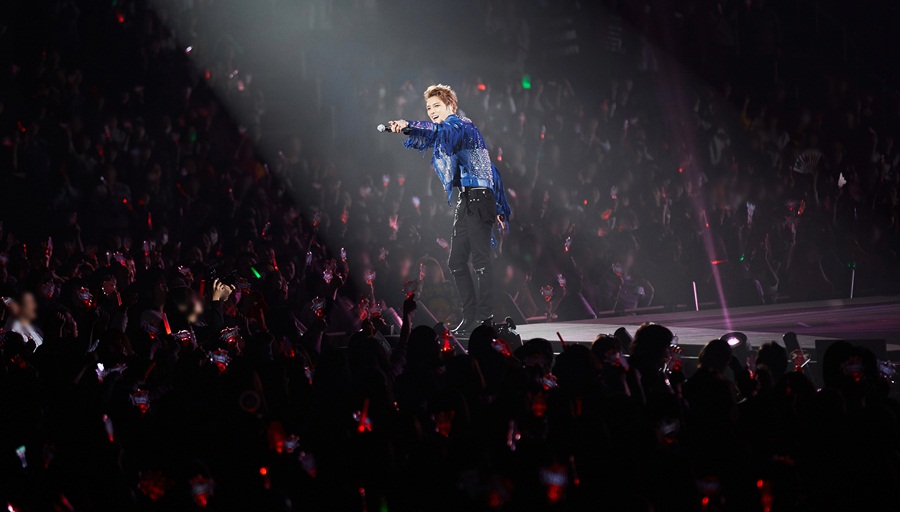 김재중, 요코하마 공연 중 눈물 "기다려줘 고맙다"