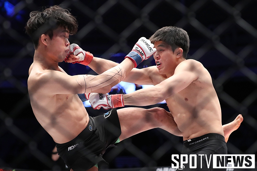 [포토S] 조영승-박해진, 링 위 혈투