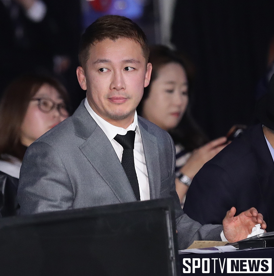 [포토S] 로드 FC 참석한 정문홍 대표