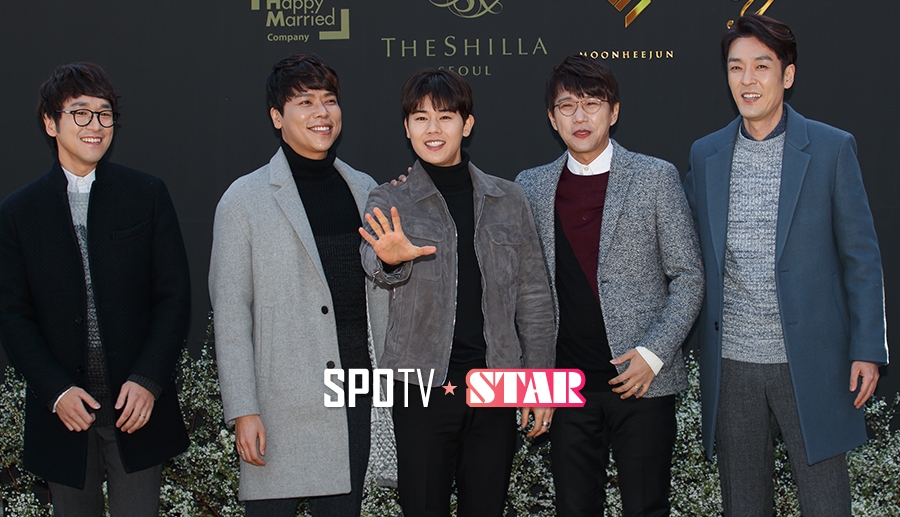 [포토S] 동준, 스윗소로우와 함께 '5인조에요'(문희준 소율 결혼식)