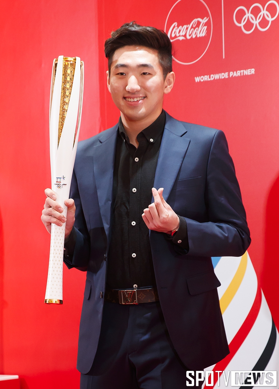 [포토S] 박상영, 긍정 사나이의 손하트