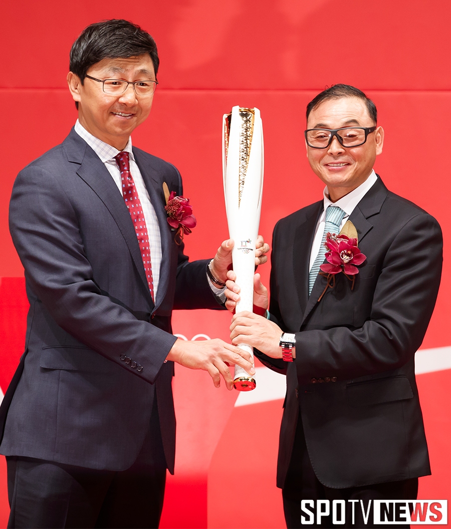 [포토S] 황영조, '평창 올림픽 성화주자 기대해요'