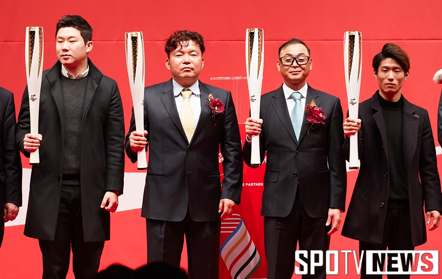 [포토S] 평창 올림픽 성화를 든 영광의 얼굴들