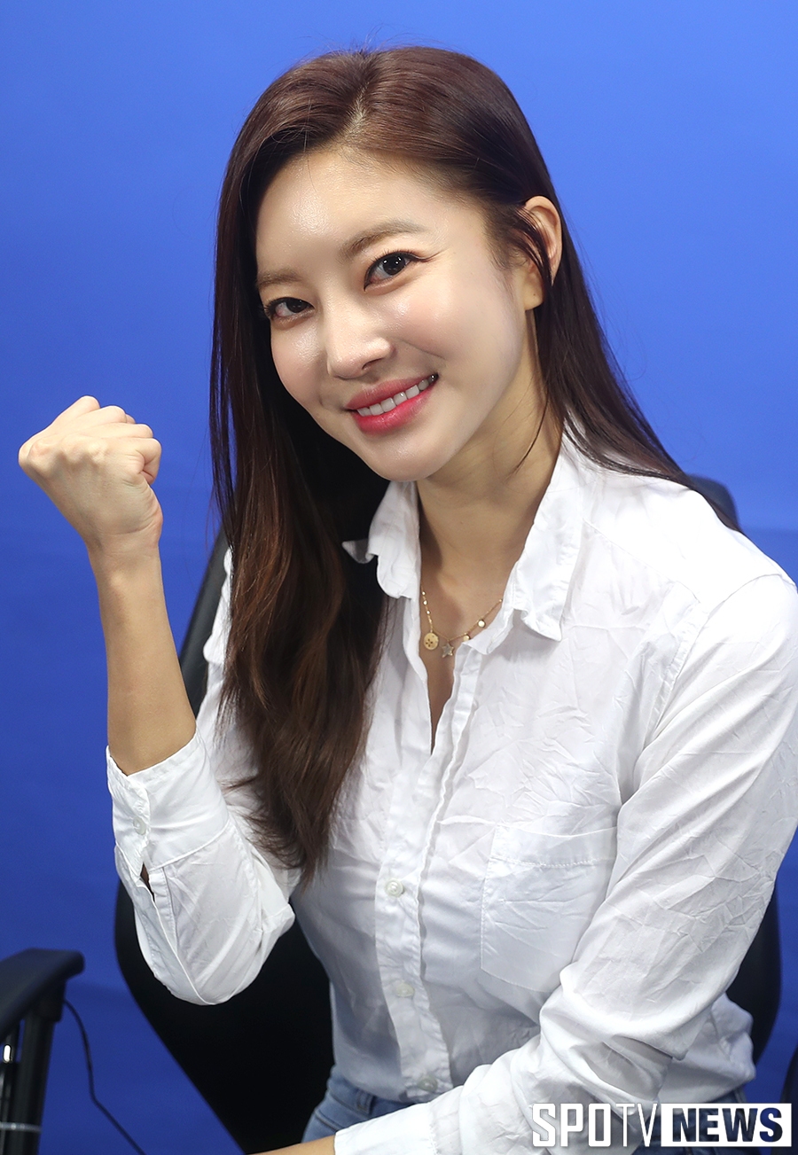 [포토S] NS윤지, 'NBA 첫 해설, 기대해 주세요!'