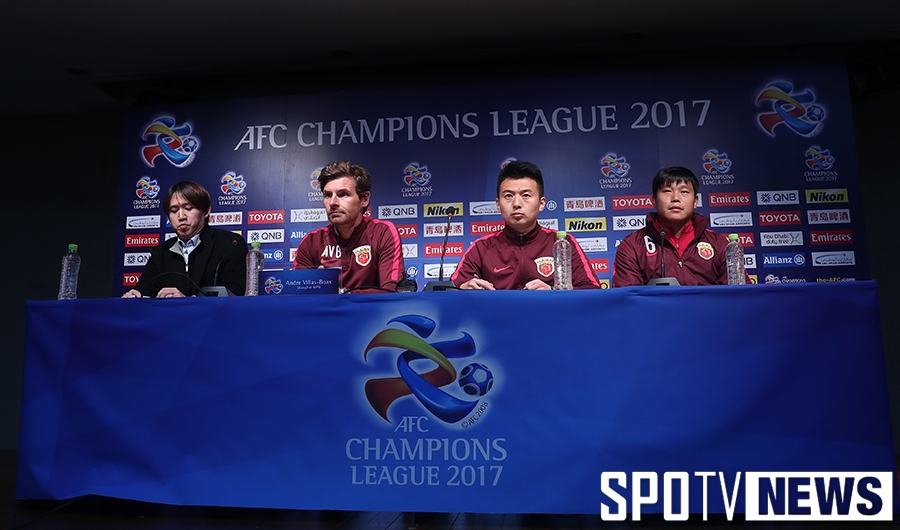 [포토S] ACL F조 1차전 상하이 상강 기자회견