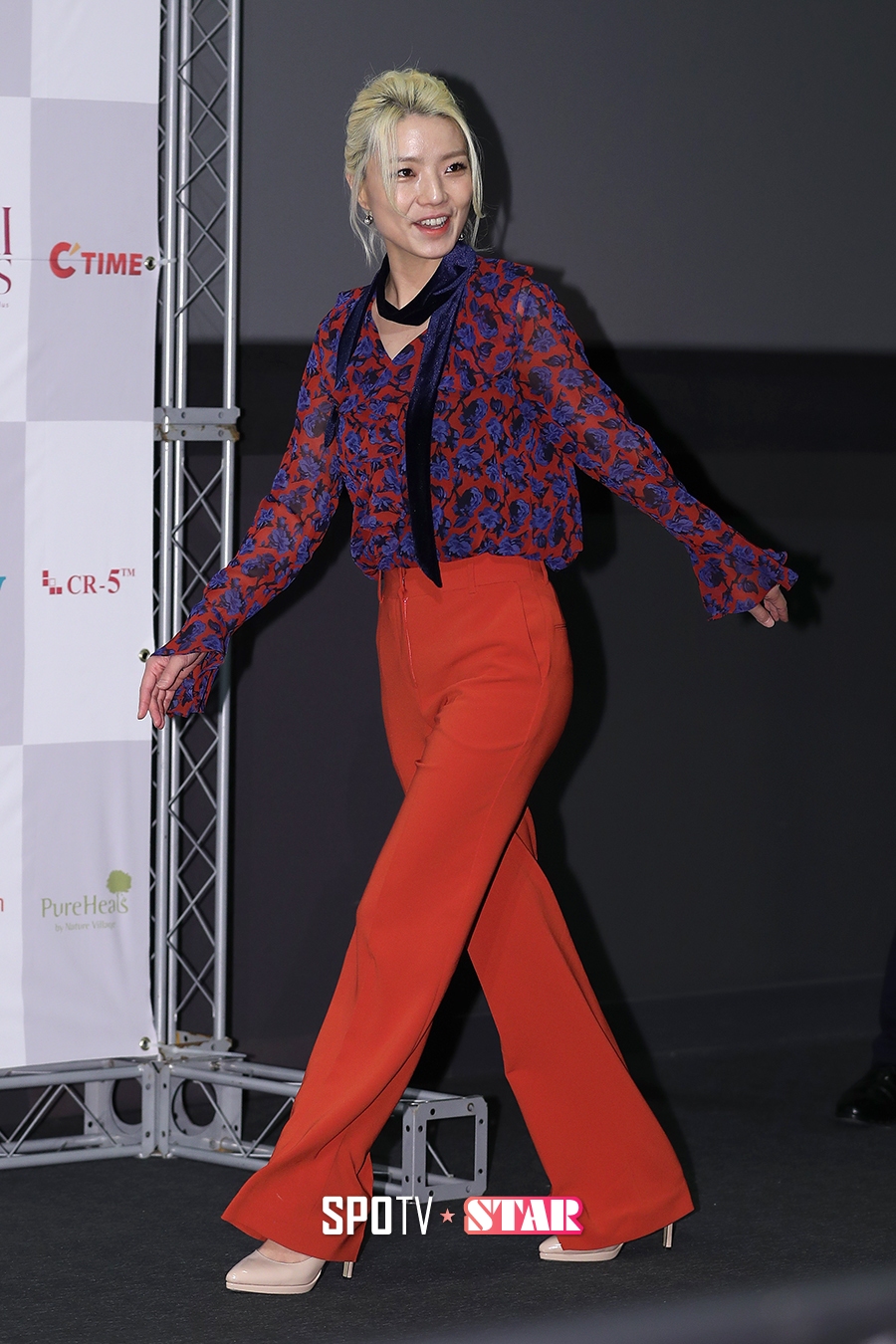[포토S] 안영미, '레드가 포인트!'
