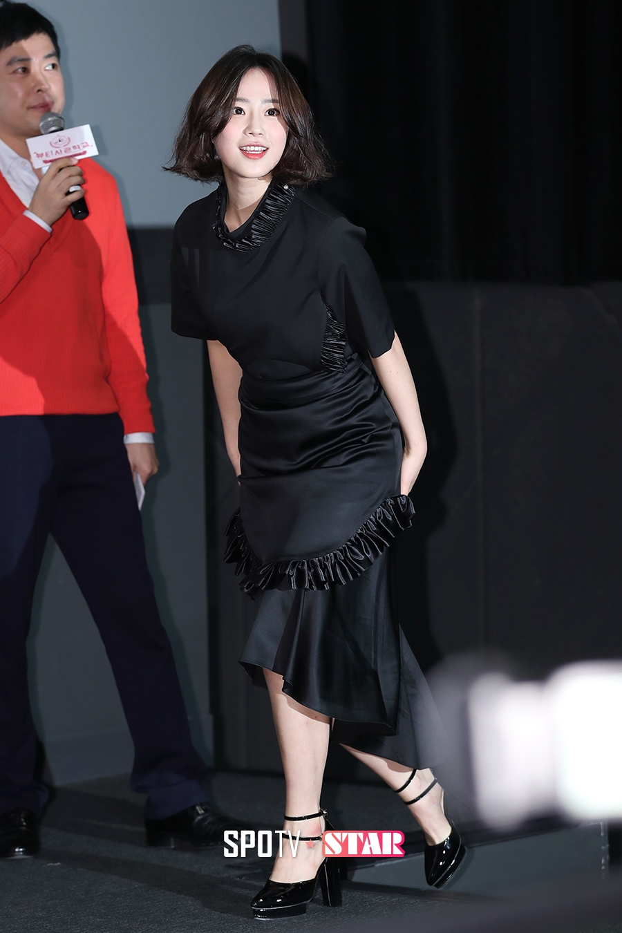 [포토S] 허영지, '입장부터 상큼해~'