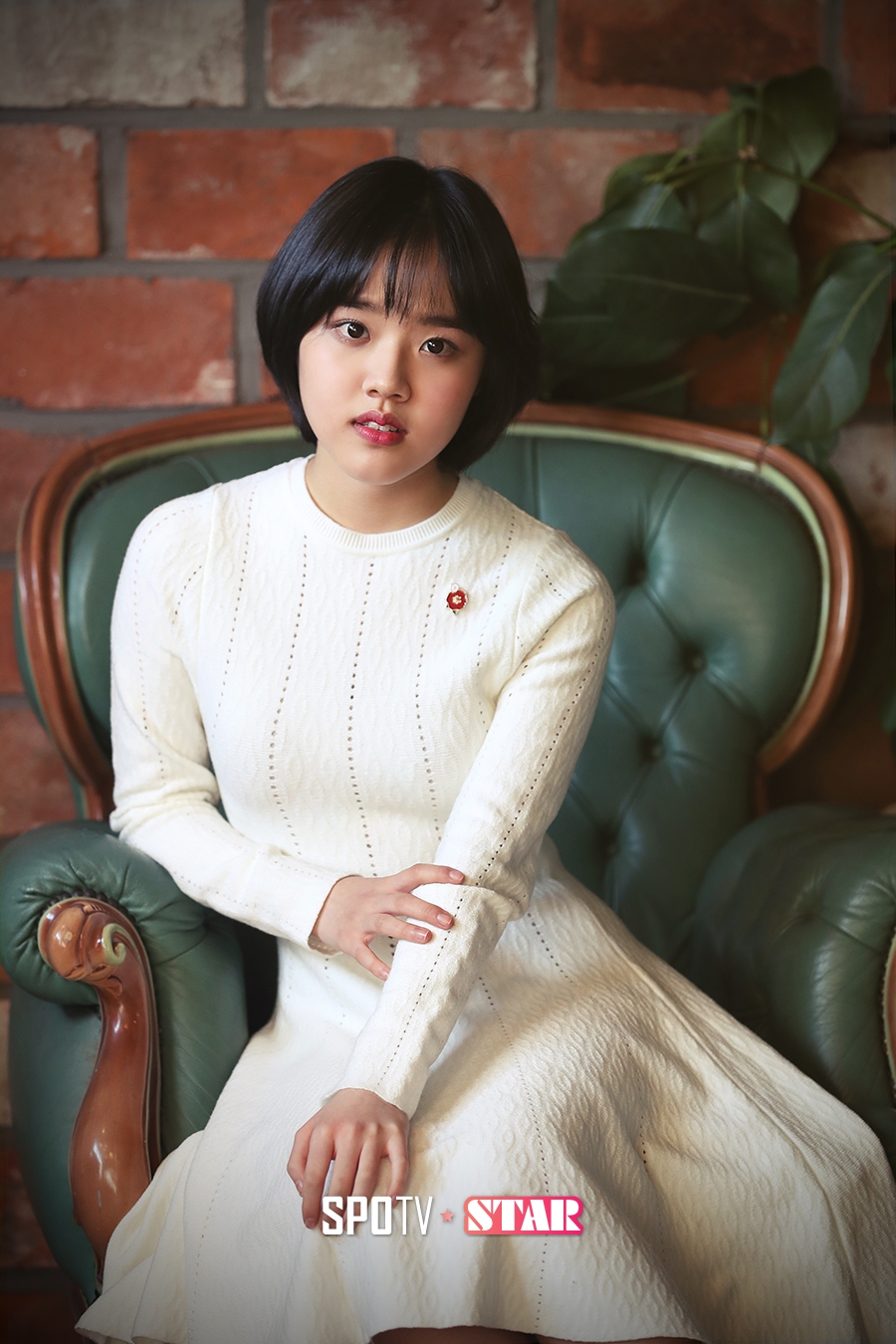[포토S] 김향기, 위안부 브로치 달고 인터뷰
