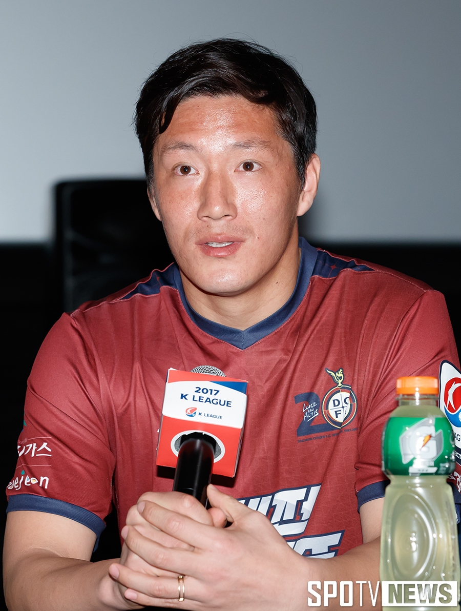 [포토S] 대전 시티즌으로 복귀한 김진규