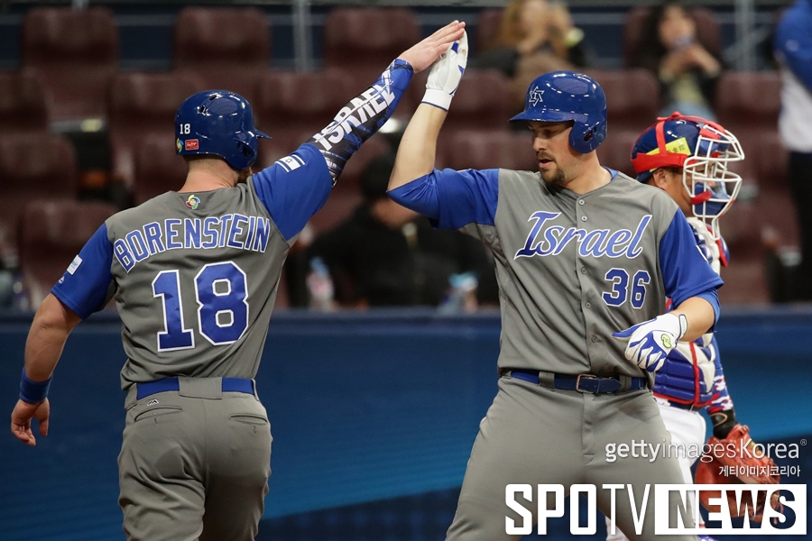 [WBC] '지치지 않는' 이스라엘, 대만 15-7 제압…2R 유력