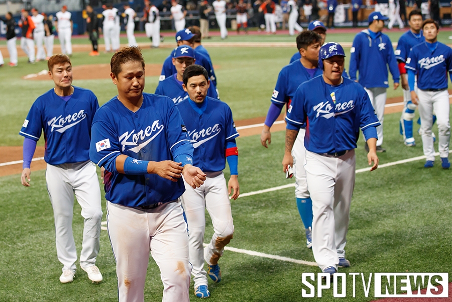 [포토S]  WBC 2연패 대한민국, '고척 쇼크'