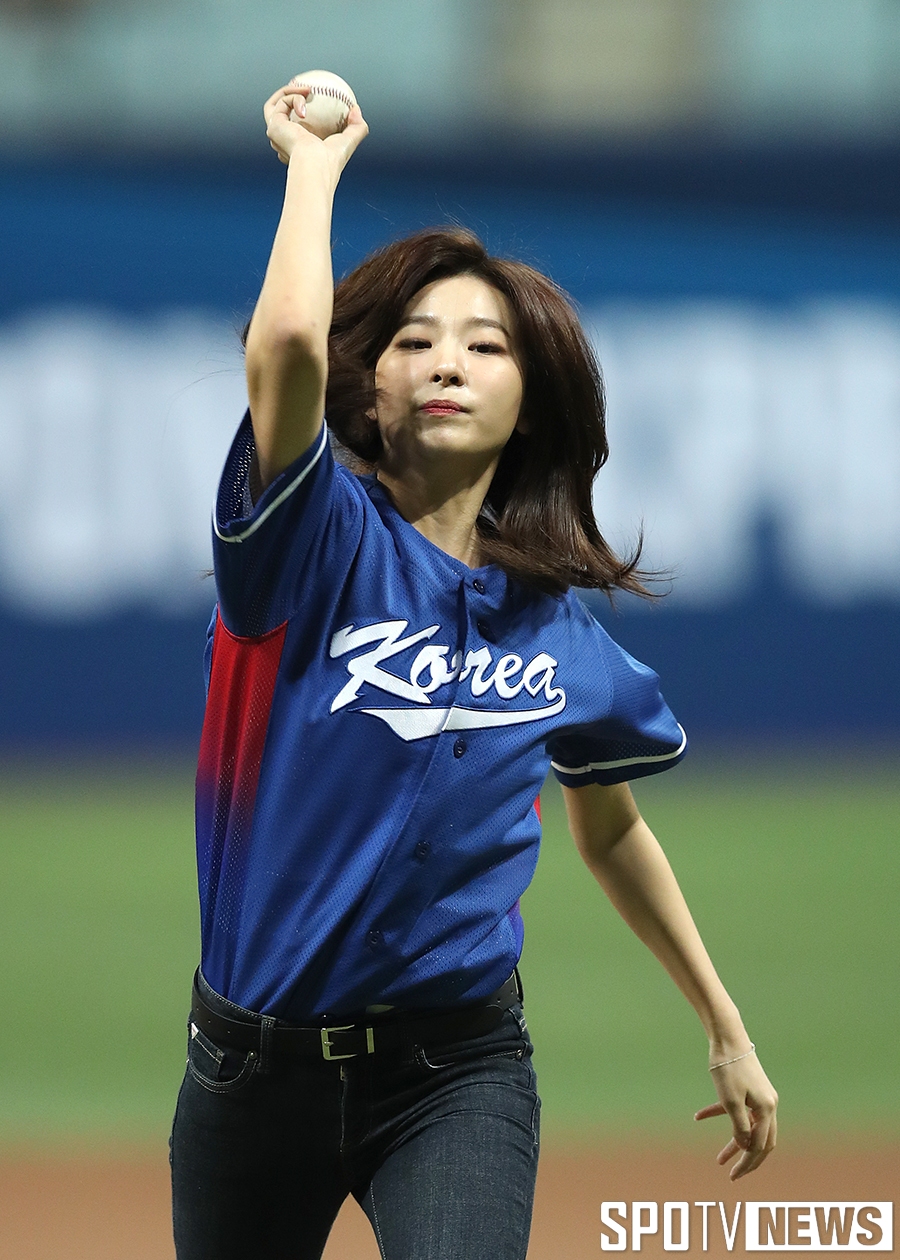 [포토S] 레드벨벳 슬기, 강력한 투구!