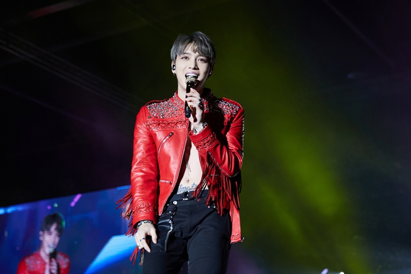 김재중, 홍콩 5천 팬 들었다놨다…2년 7개월만의 만남