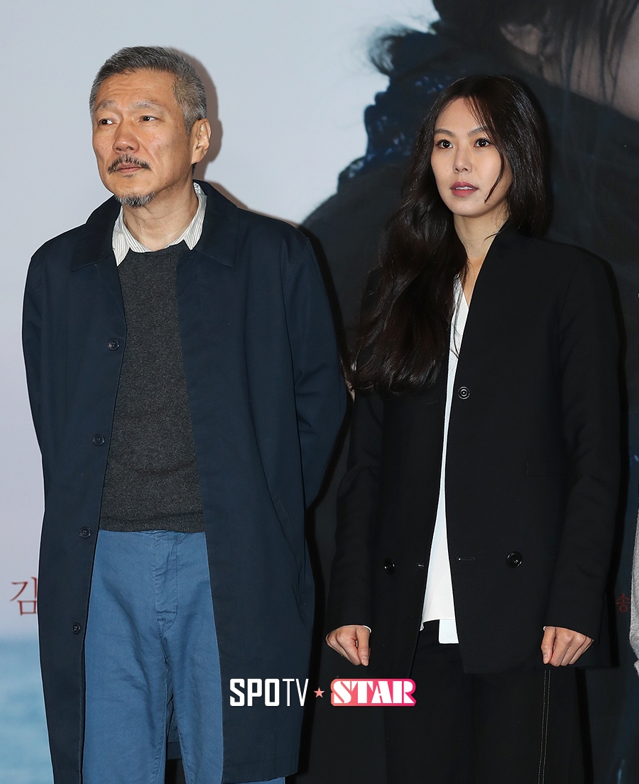 [포토S] 홍상수-김민희, 불륜 스캔들 후 국내 첫 공식석상