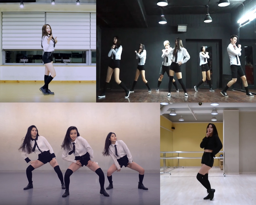 여자친구, '탕탕탕' 신드롬 징후…각종 패러디 영상 봇물