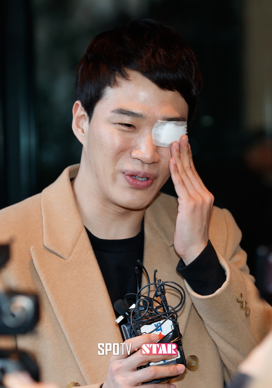 [포토S] 김기리, '눈이 아파도 조우종 결혼식 와야죠'