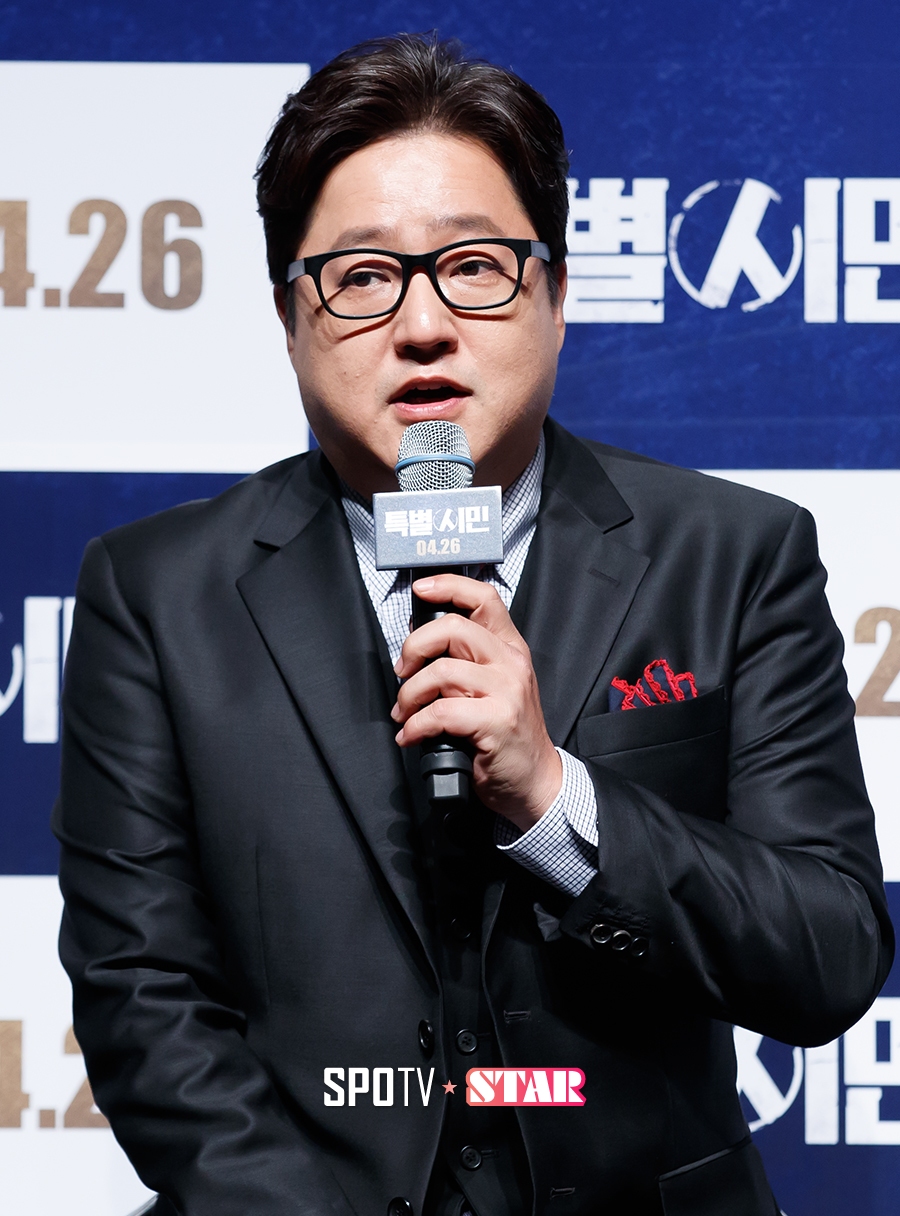 [포토S] 곽도원, '정치 영화로 돌아왔습니다'