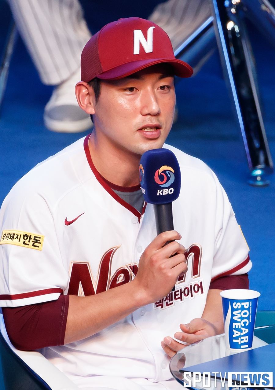 [포토S] 서건창, "고척돔에서 번지점프하는 그날까지"