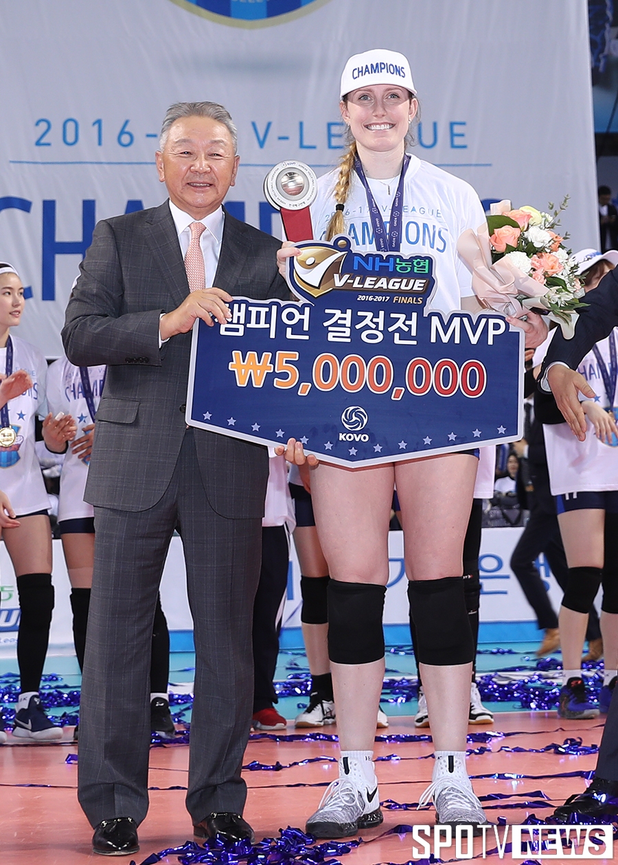 [포토S] 챔피언 결정전 MVP 리쉘