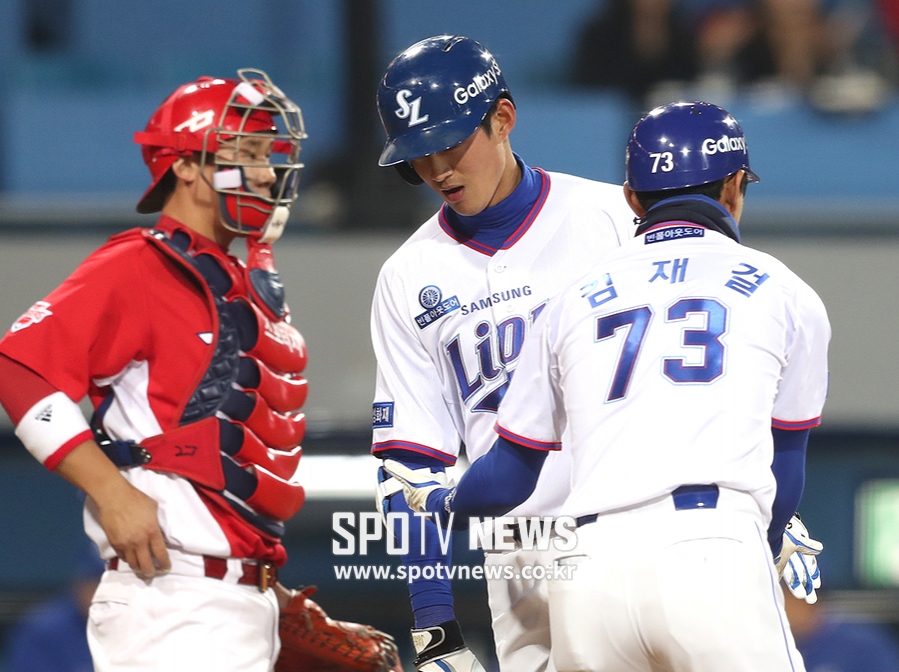 [포토S] 구자욱, '이걸로 승부는 원점!'