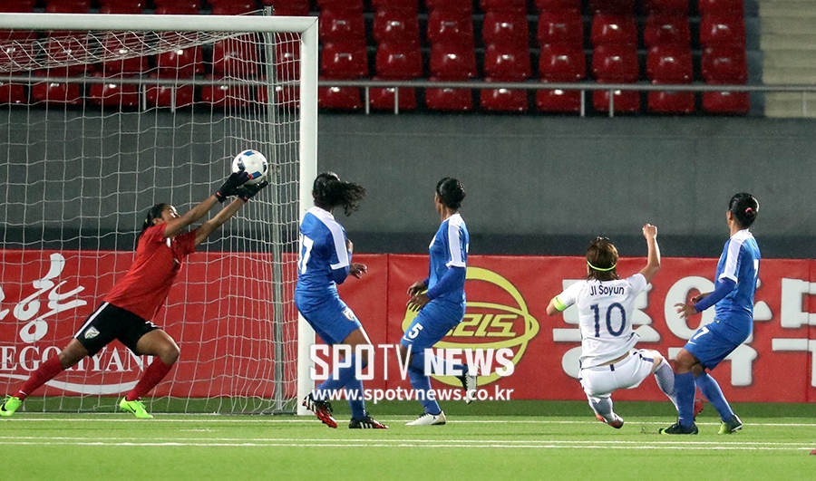 [포토S] 축구대표팀 지소연
