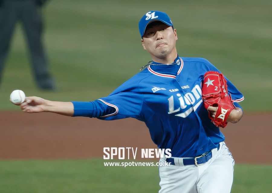 [포토S] 우규민, '역투!'