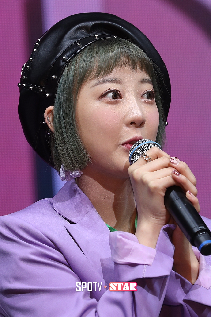 [포토S] EXID 혜린, '매생이 머리 색이래요~'