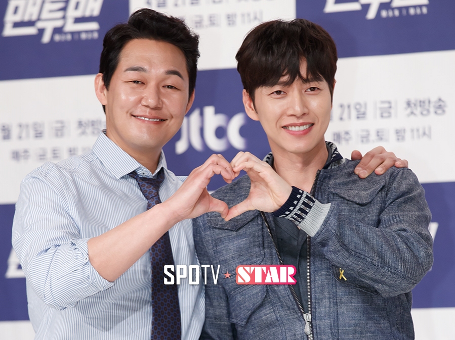 [포토S] 박성웅-박해진, '남남 '캐미' 기대하세요'