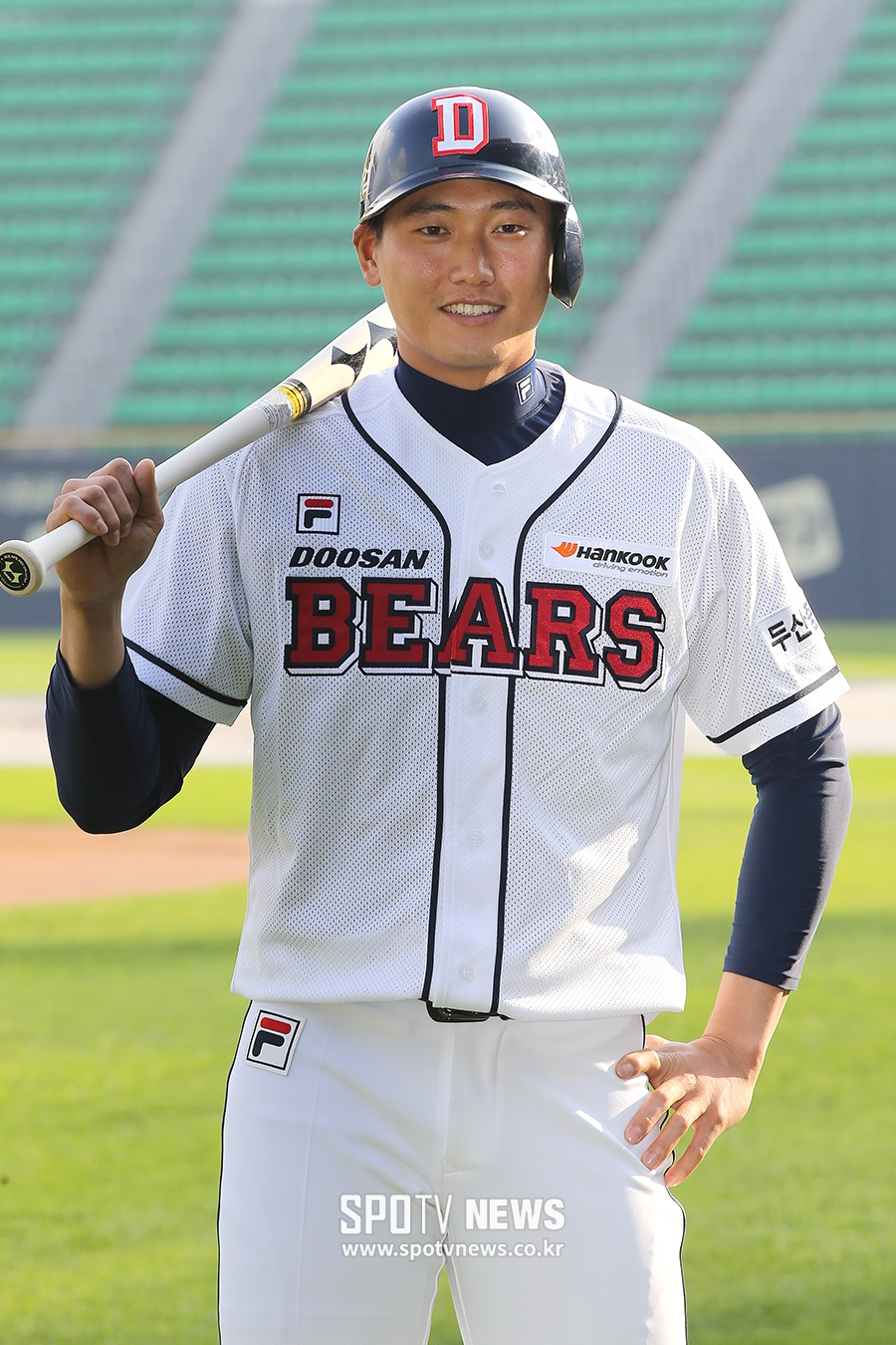 [포토S] 신성현, '이젠 두산 베어스!'