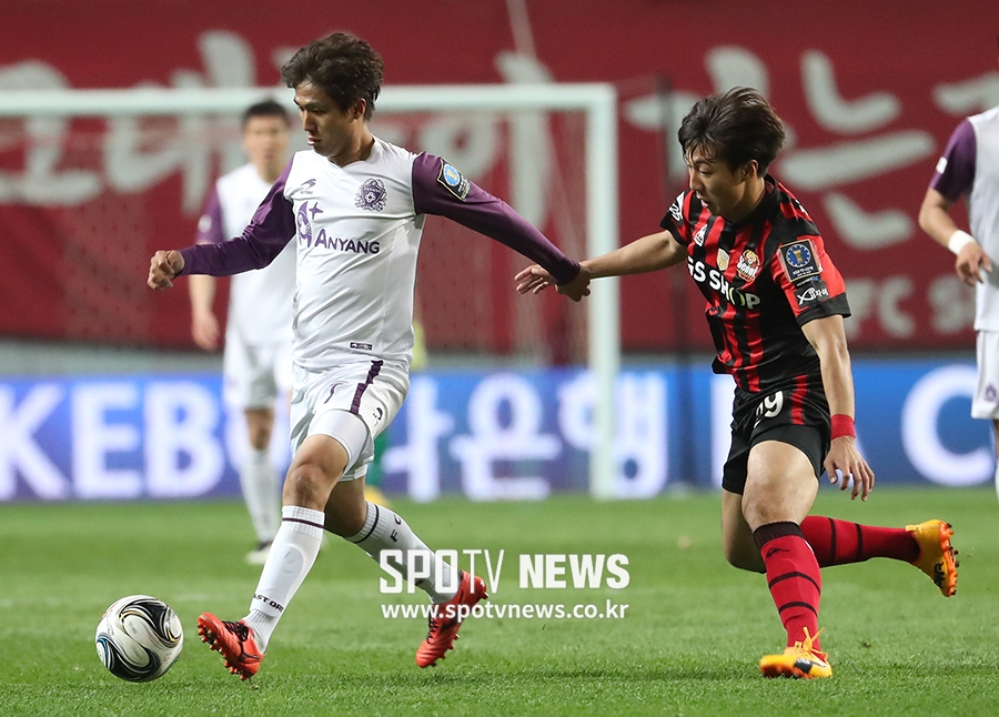 [포토S] FC안양 김민균, '잡지 말라고'