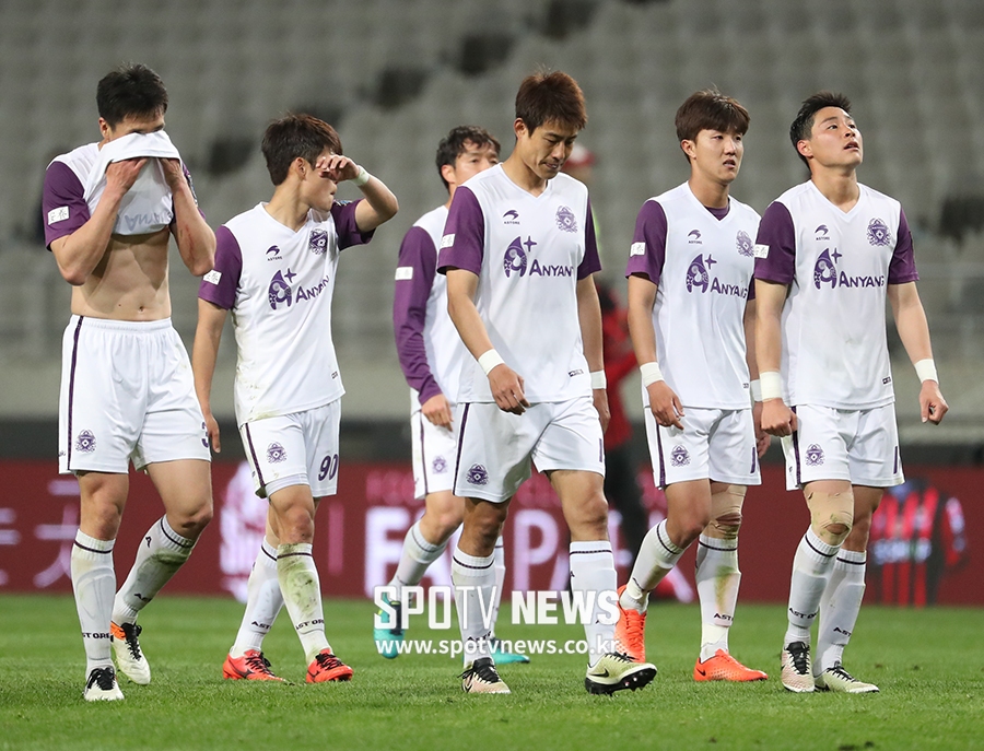 [포토S] 패배한 FC안양, '13년을 기다렸는데..'