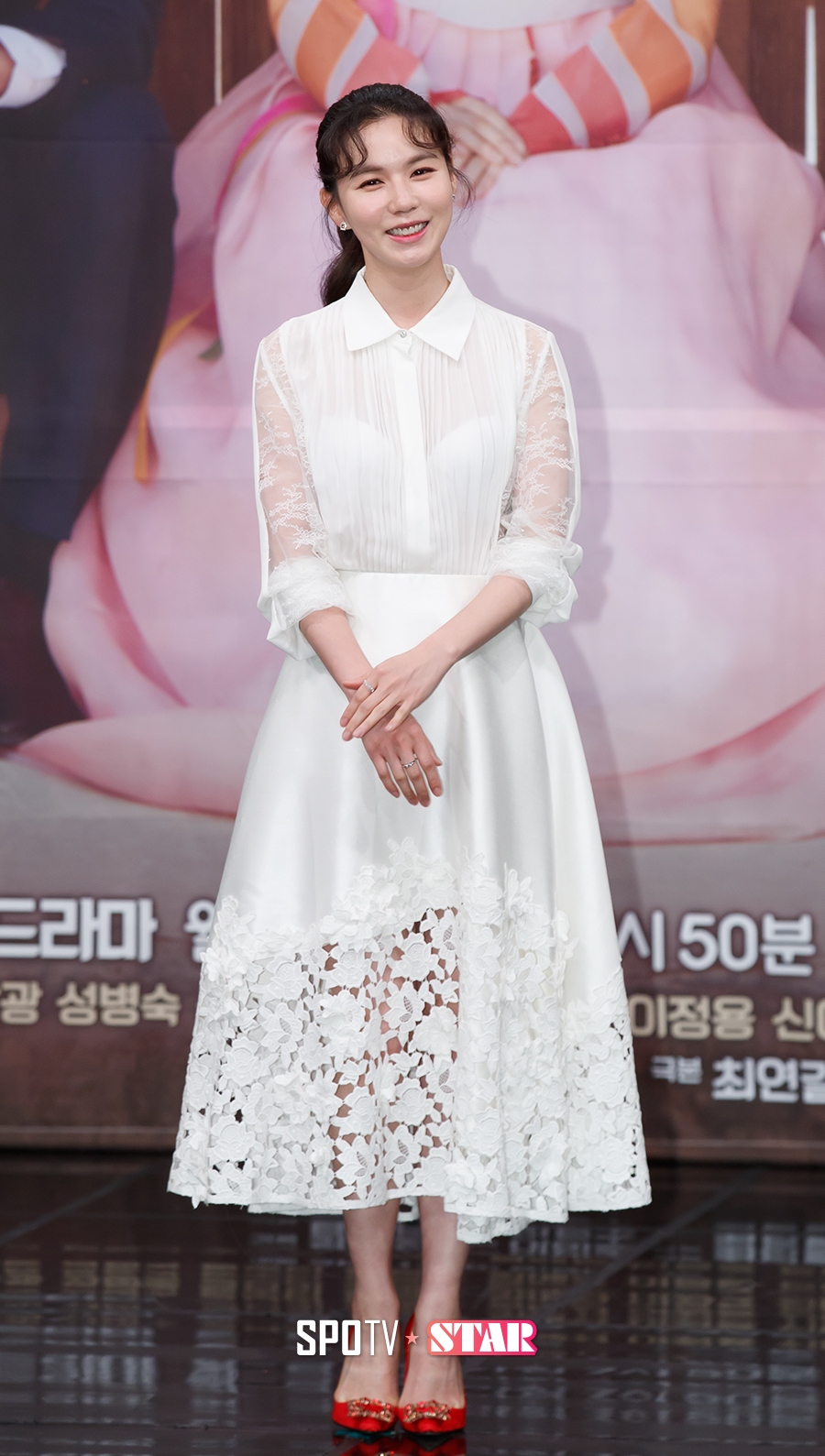 [포토S] 박시은, 순수한 화이트 원피스