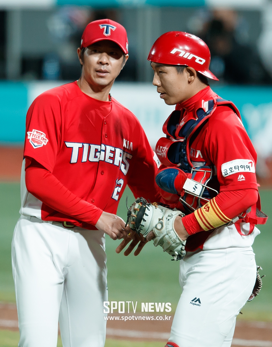 [포토S] 임창용, 36구로 경기 마무리