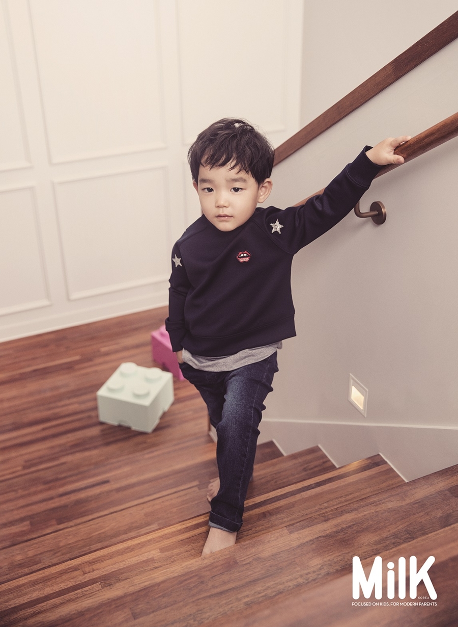 이범수 아들 다을, 의젓한 '엉아' 매력 발산