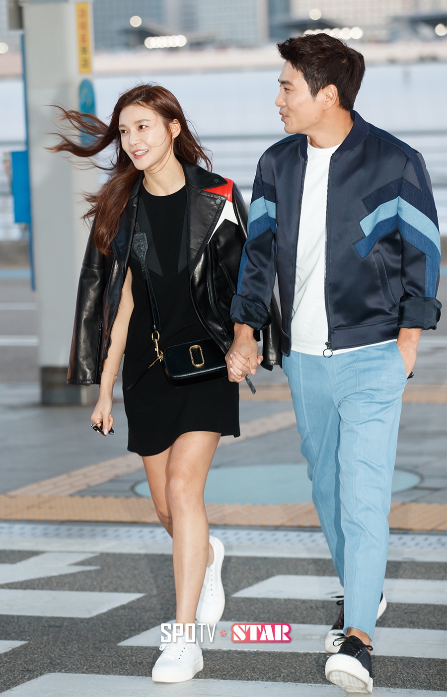 [포토S] 주상욱-차예련, 예비 부부의 행복한 발걸음