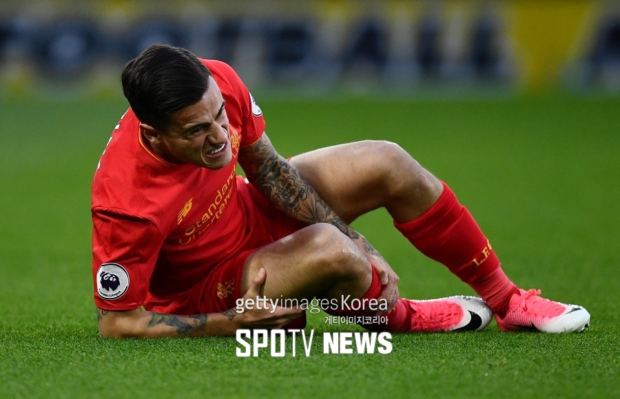 [EPL] 리버풀, '핵심' 쿠티뉴 부상에서 회복… 팀 훈련 참가