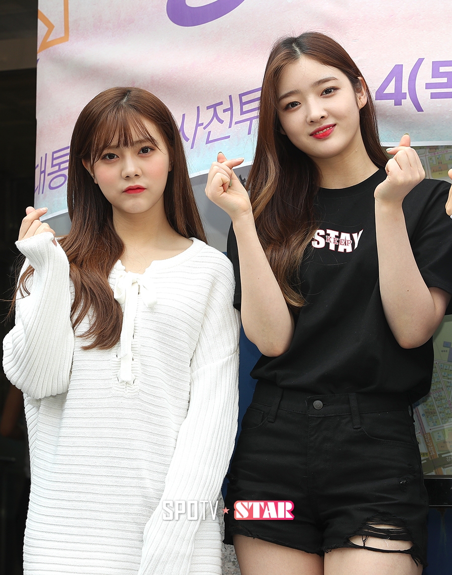 [포토S] 다이아 은채-은진, '대선 투표 독려해요!'