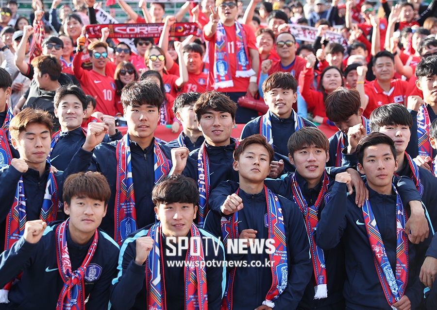 [포토S] U-20 대표팀, '세계를 향한 도전!'