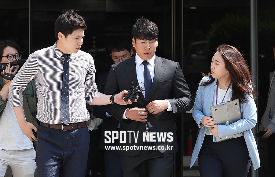 [포토S] 강정호, 'MLB 복귀 어려워졌다'