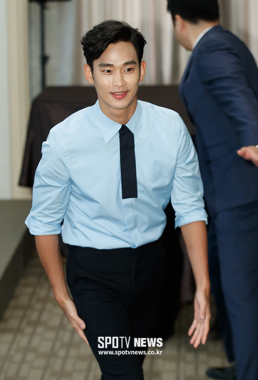 [포토S] 김수현, 언제나 밝은 미소