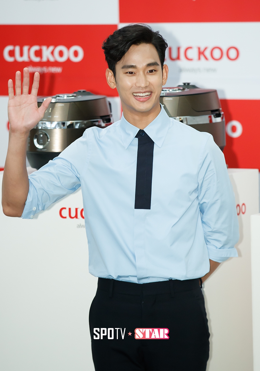 [포토S] 김수현, 한류 스타의 미소